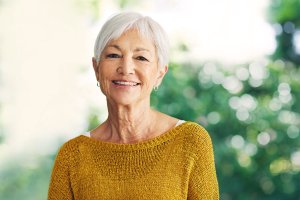 Mature Woman Smiling